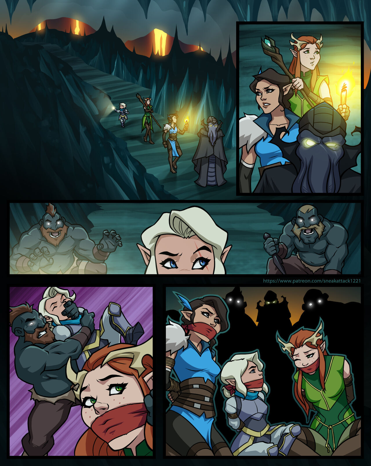 Sneakattack1221 - Legend of Vox Machina comic