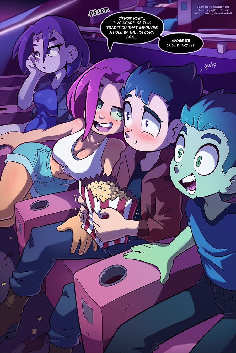 TheOtherHalf - Go To The Movies (Teen Titans)