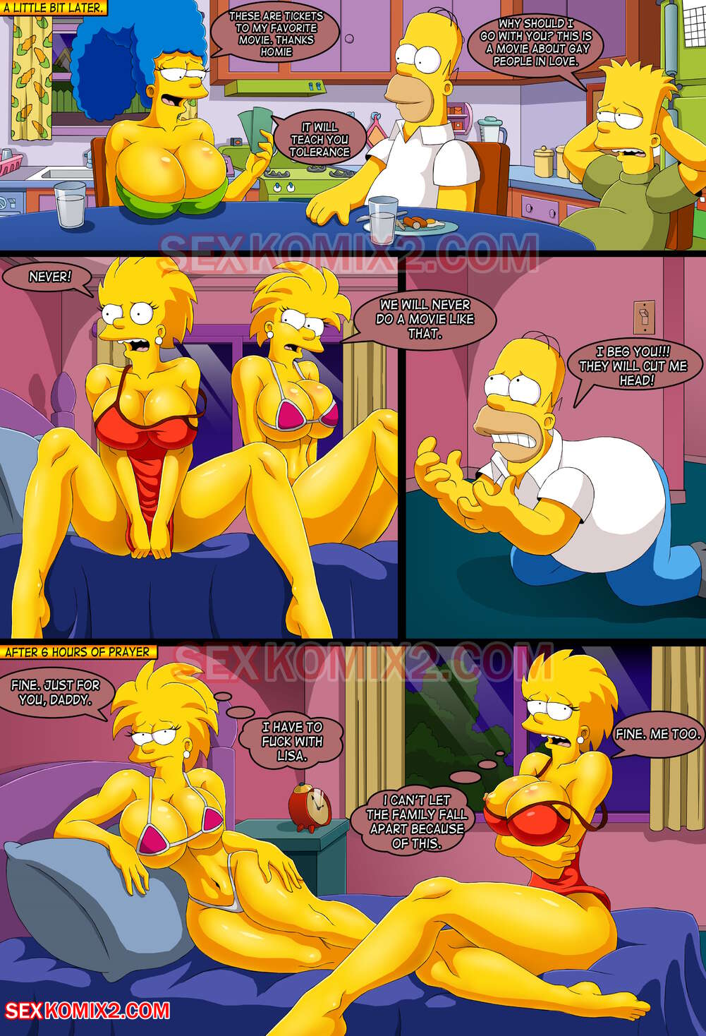 sexkomix2 - Simpsons. To the planet Orgasmo