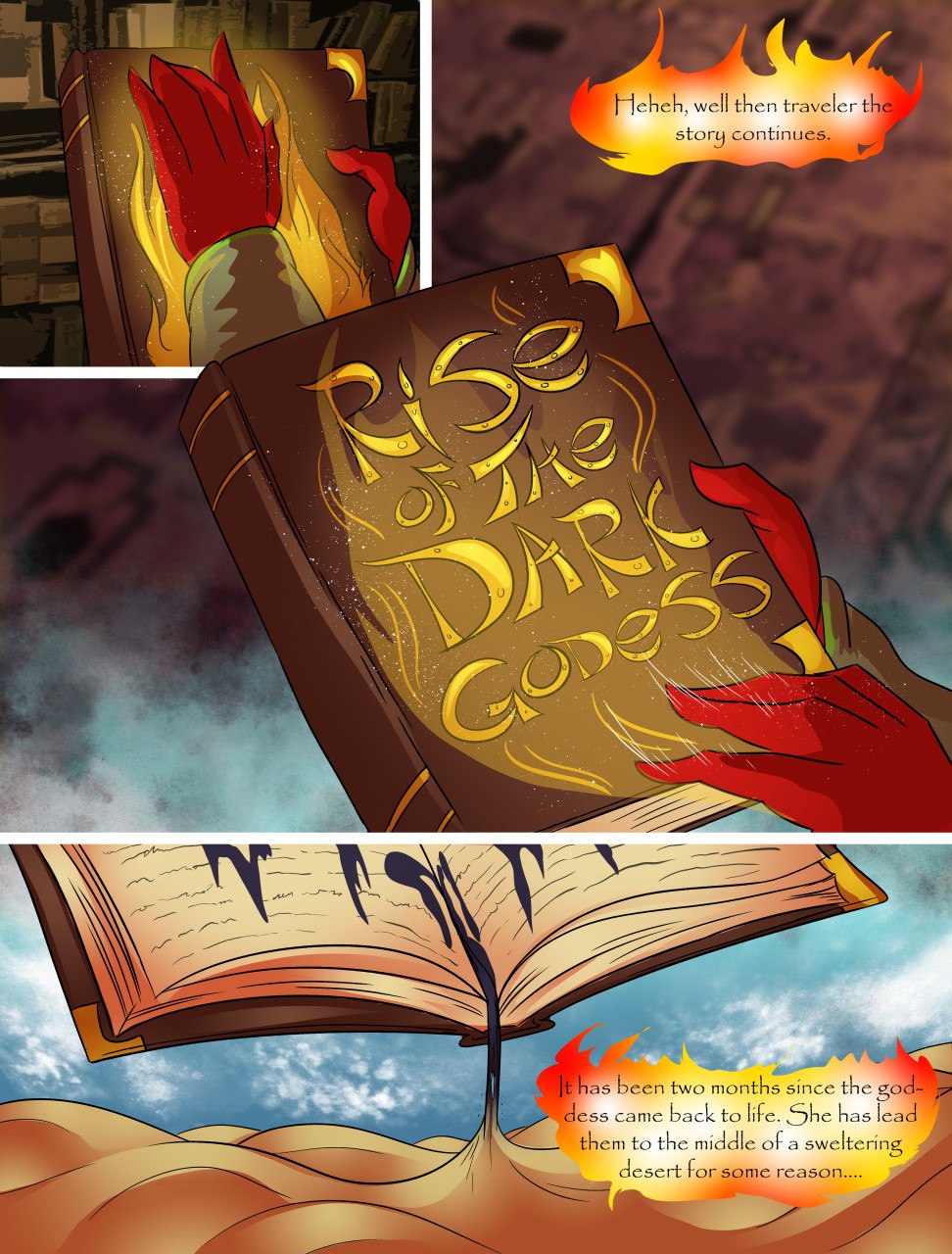 TheBigBadWolf - Firedrive24 Comic: Rise of the Dark Goddess CH:1-3 (Ongoing)