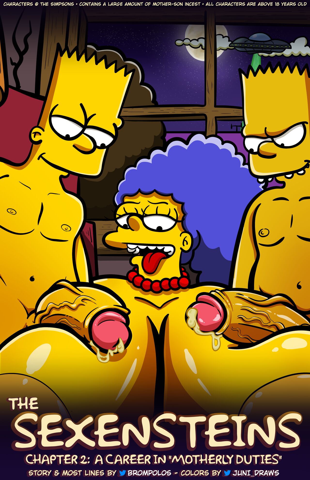 Brompolos - Juni_Draws - The Sexensteins 1-2 (Simpsons)