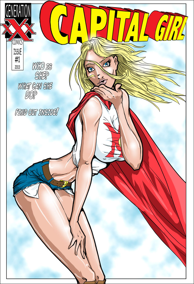 Genex 14 Comics Collection With Slutty Superhero Babes