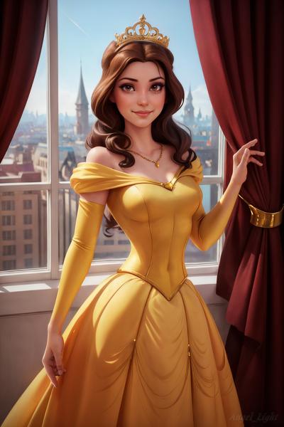 3D AngelLight - Belle