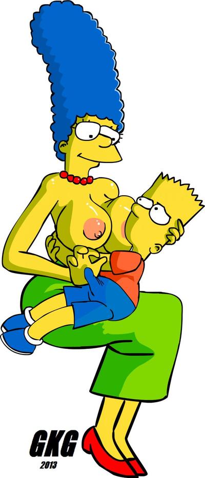 Marge Simpson is Anal Mom