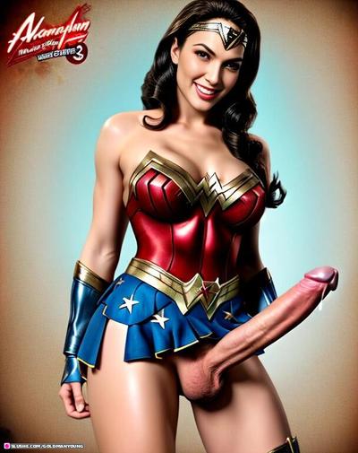 3D GoldmanYoung - Superhero series 001 Wonder Woman