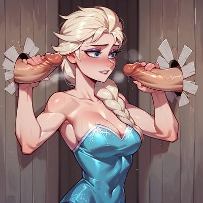 AlyxiaAI - Elsa Gloryhole (Frozen)