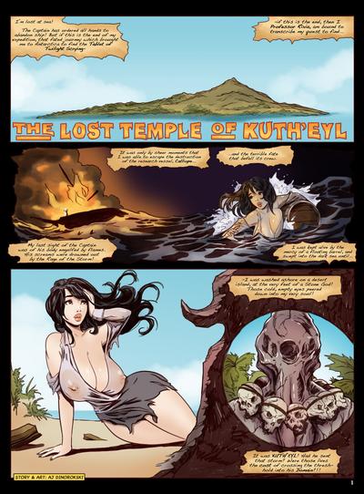 UDDERS Comix - The Lost Temple Of Kuth'Eyl: Part One