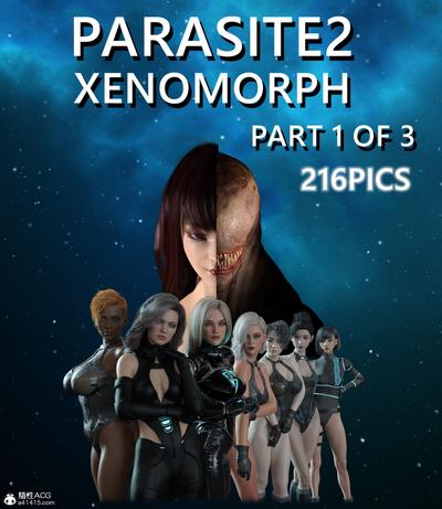 3D Trishmaycry - Parasite2 Xenomorph - Part 1