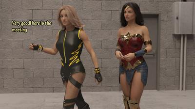 3D Clomi31 - Justice League Part 2