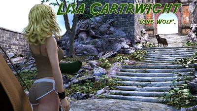 3D Lisa Cart Wright LoneWulf by DarkSoul3D