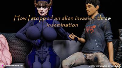 3D Alien insemination by MeHLabs