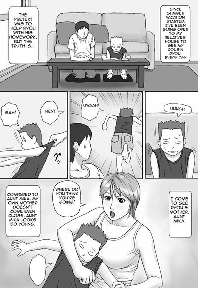 Hentai Manga Jigoku - Summer Experience With Cheating Aunt