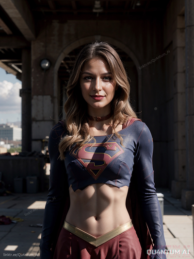 3D AI MelissaB #Kara Danvers Supergirl [AI Generated]