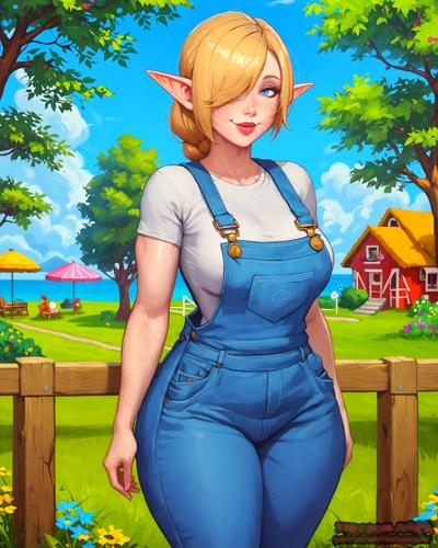 TheCoomjurer - Elf Milf ( fem and futa)