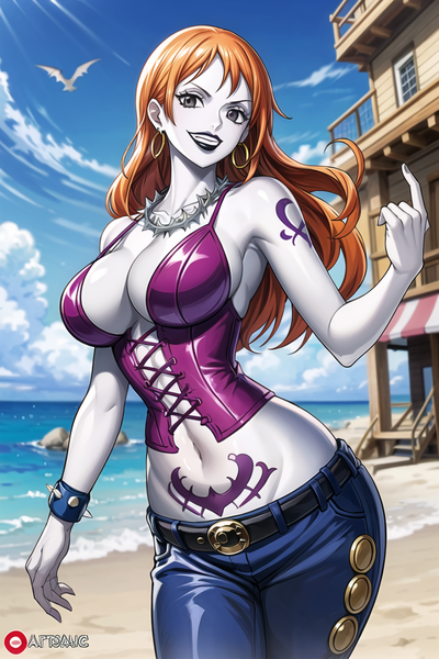 3D Sumire Silva - Nami Rock of Succubus