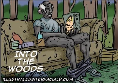 Illustratedinterracial - Into The Woods