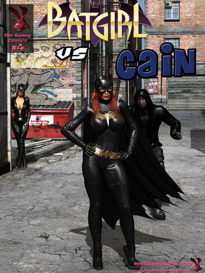 3D MrBunnyArt - Batgirl vs Cain