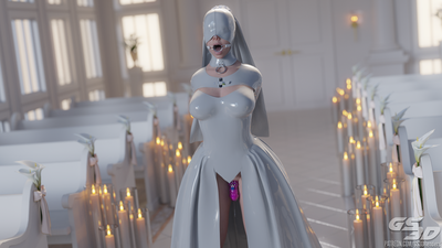 3D GS3D - White Wedding