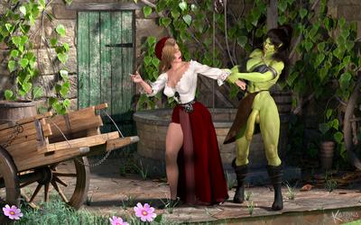 3D Katrina3dx - The Futa Orc Adventure