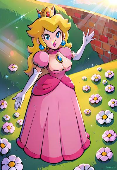 AI generated - Princess Peach