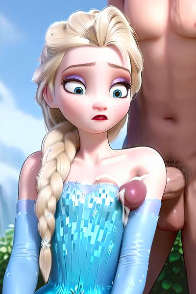 3D XcooleX - Elsa spooning sex