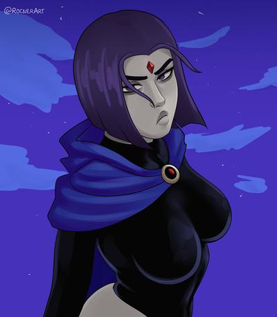 Rocner - Raven (Teen Titans)