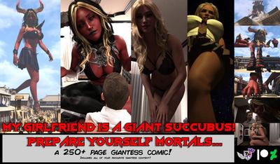 3D JOB - My Girlfriend is a Giant Succubus