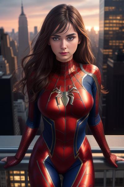 3D UnrealHeaven - Spider-Girl (Part 1)