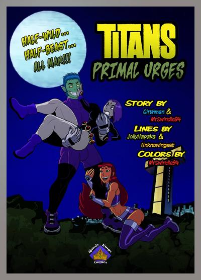 MrSwindle94 - Titans: Primal Urges Page (Teen Titans)