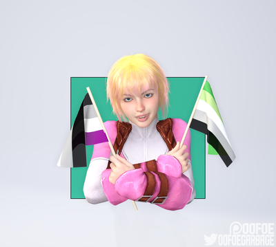 3D Oofoe - Gwenpool's Pride Pounding