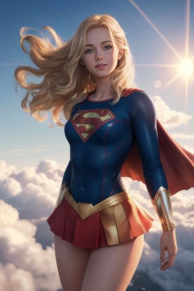 3D UnrealHeaven - Supergirl (Part 3) - AI Generated