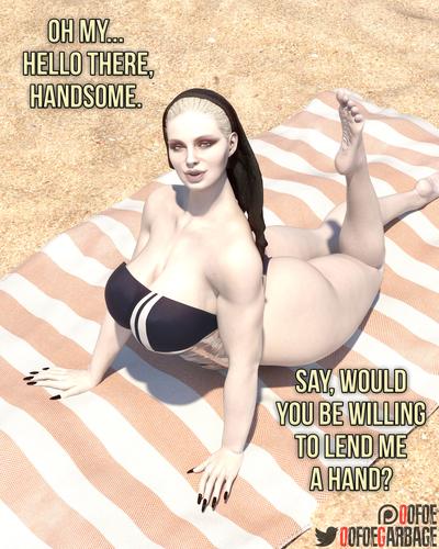 3D Oofoe - Mother Miranda's Beach Body (Part 1)