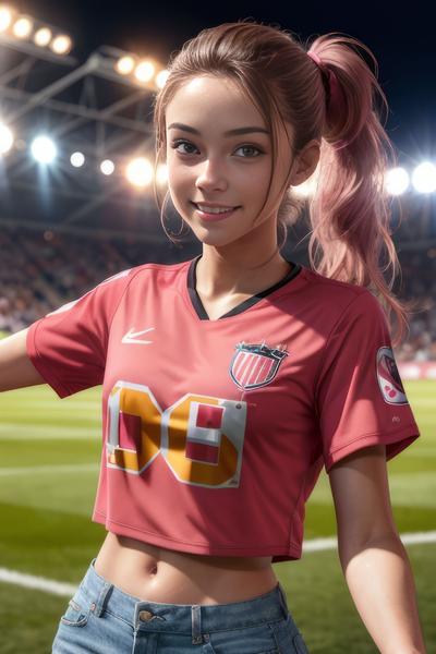 3D UnrealHeaven - Soccer Fan (Part 2)