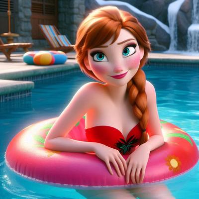 3D AICad20 - Floatie Anna