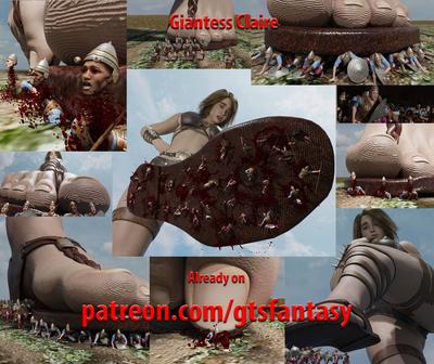 3D GTSFantasy1 - Giantess Claire