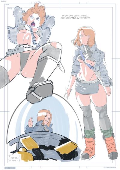 Sexgazer - Android 18 Screw-loose