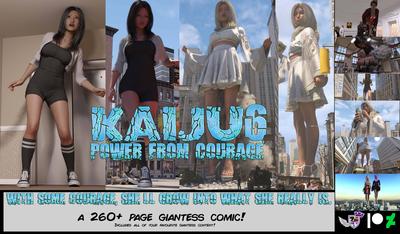 3D JOB - Kaiju 6: Power From Courage