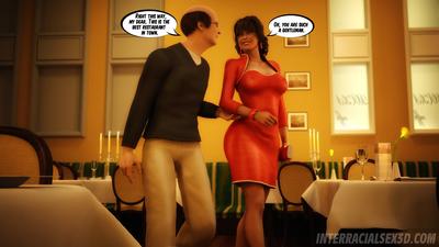 3D Wedding Anniversary and Cheating Wife from Interracialsex3D