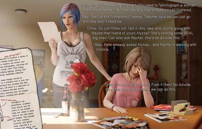 3D Dinoboy555 - Life is Strange - Chloe's Backyard Photoshoot