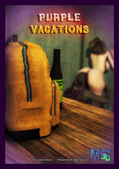 3D Moiarte3D - Purple Vacations