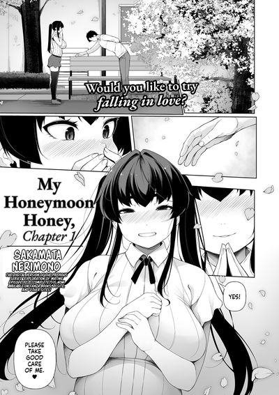 Hentai [Sakamata Nerimono] Ichinen Kanojo 1 | My Honeymoon Honey Ch. 1 [English]