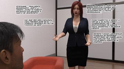 3D Stephanie is fucked in the office (uncensored)