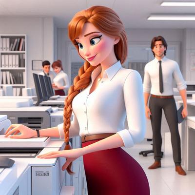 3D AICad20 - Office Anna