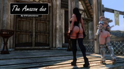 3D Giantess Adventures - The Amazon Duo