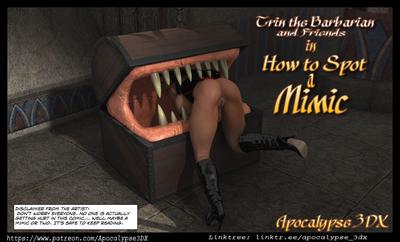 3D Apocalypse3DX - How to Spot a Mimic