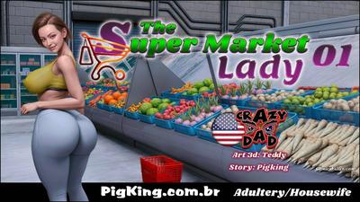 3D CrazyDad3D - The Super Market Lady