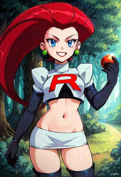 Jessie (Pokemon) - AI generated