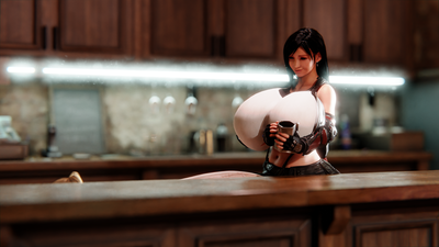 3D Knyaz – Tifa x 2B x Aerith – Tavern