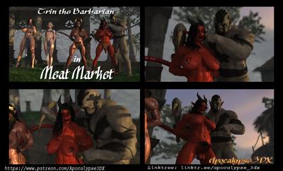 3D Apocalypse3DX - Trin the Barbarian Shorts and Updates