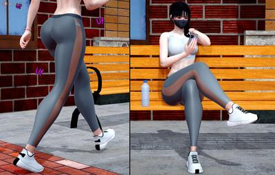 3D Ronail - Sporty girl